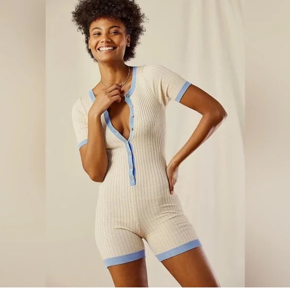 Ultimately Free People Women's Ribbed Romper
